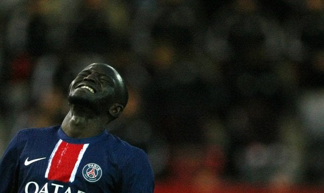 Mahamadou Sangaré avec le PSG