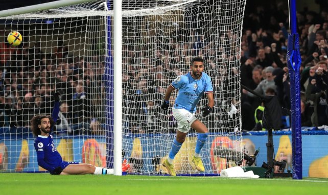 Riyad Mahrez a ouvert le score contre Chelsea