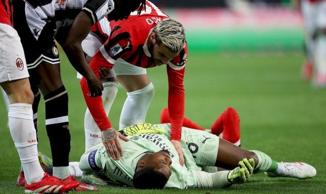 Milan : Mike Maignan est toujours en observation