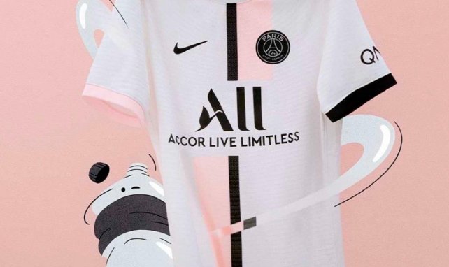 Le PSG a dévoilé son nouveau maillot extérieur 