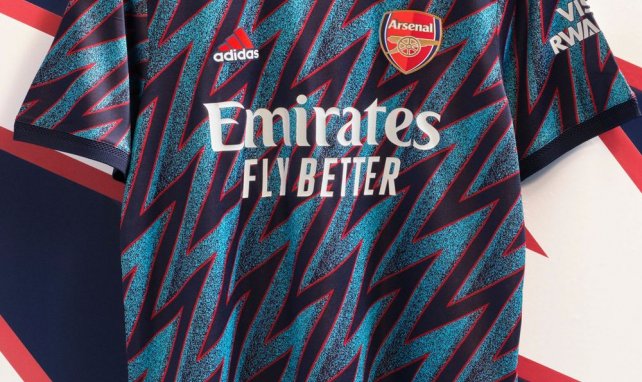 Le nouveau maillot third d'Arsenal pour la saison 2021-2022