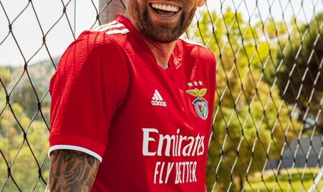 Le nouveau maillot domicile de Benfica pour la campagne 2021-2022