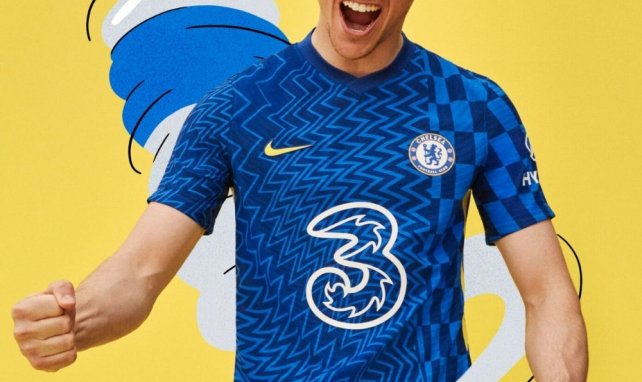 Le nouveau maillot de Chelsea pour la saison 2021-2022