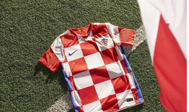 Le maillot domicile de la Croatie pour l'Euro !