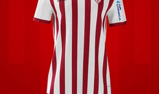 Le nouveau maillot domicile d'Ajaccio !