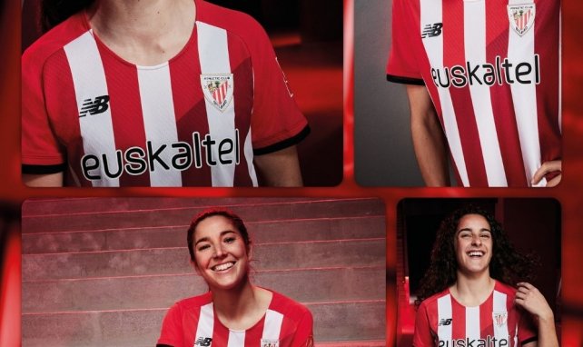 Le maillot domicile de l'Athletic Bilbao pour la saison 2021-2022