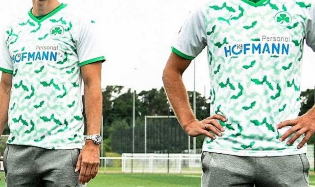 Le nouveau maillot domicile de Greuther Fürth