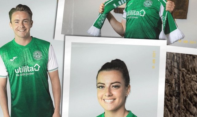 Le nouveau maillot domicile de l'Hibernian FC !