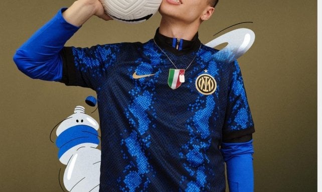 Le nouveau maillot domicile de l'Inter Milan, conçu par Nike !