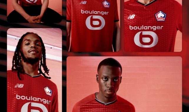 Le nouveau maillot domicile du LOSC !