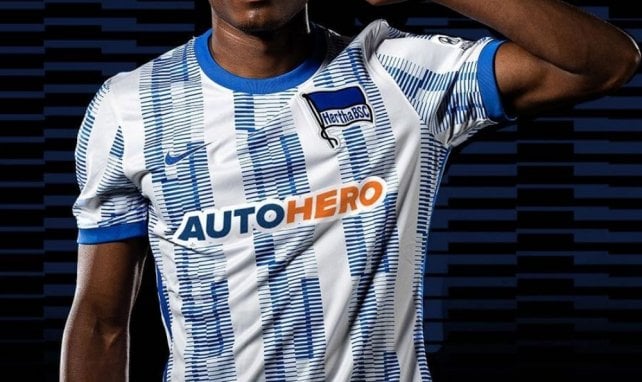 Le nouveau maillot domicile du Hertha Berlin pour la saison 2021-2022 !