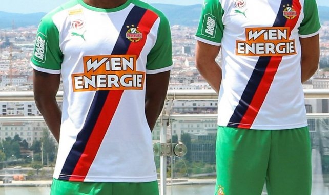 Le nouveau maillot domicile du Rapid Vienne !