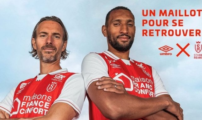 Le nouveau maillot domicile du Stade de Reims !