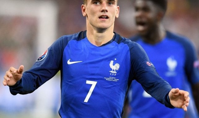 Antoine Griezmann lors de l'Euro 2016