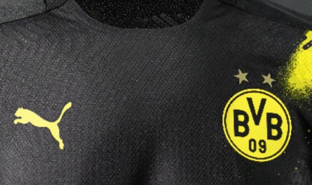 Le nouveau maillot extérieur du Borussia Dortmund