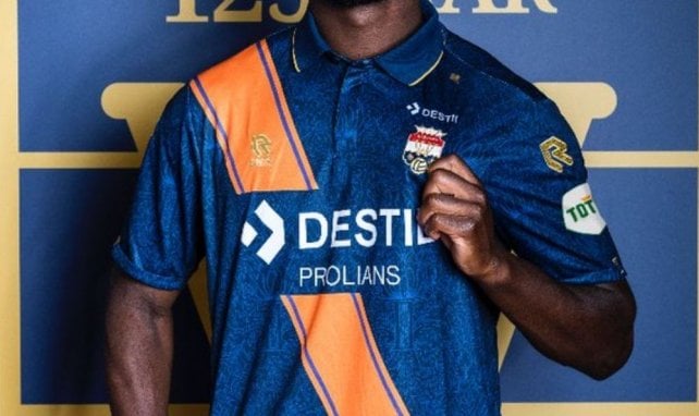 Le maillot extérieur de Willem II pour la saison 2021-2022