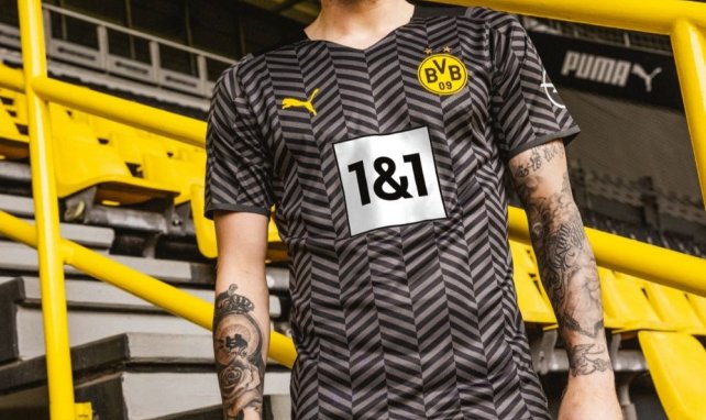 Le nouveau maillot extérieur du Borussia Dortmund