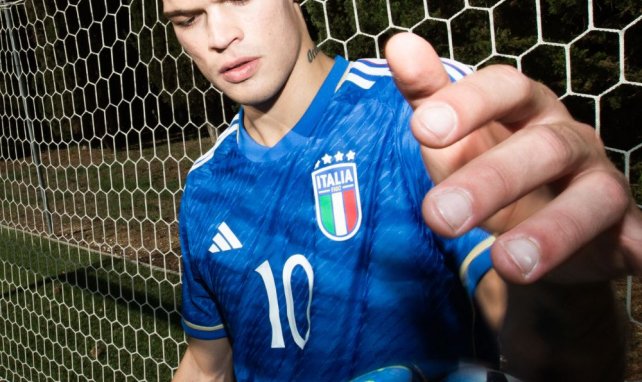Le nouveau maillot home de l'Italie, par adidas
