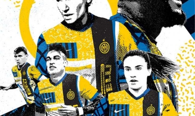 Inter Milan et son nouveau maillot original