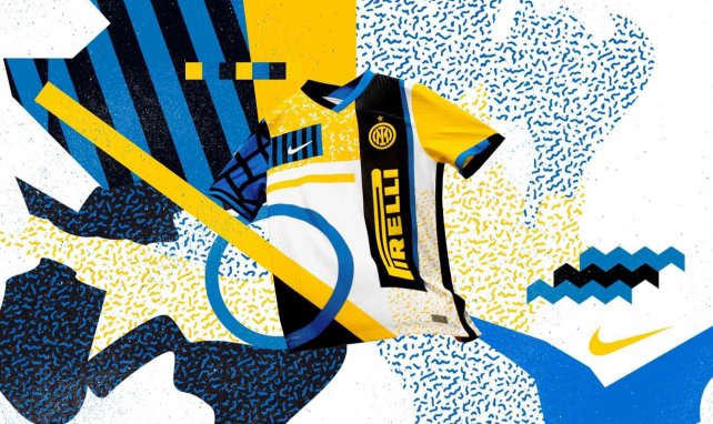 Le nouveau maillot de l'Inter