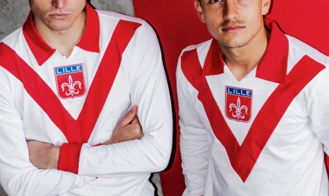 Le maillot rétro du LOSC présenté par Copa