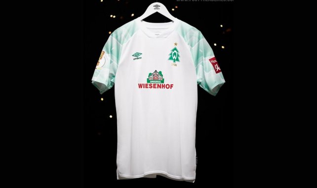 Le Werder Brême a joué avec un maillot de Noël 