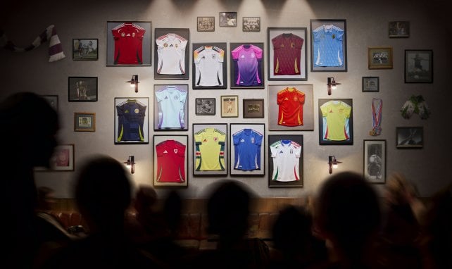 Les nouveaux maillots adidas pour l'Euro 2024