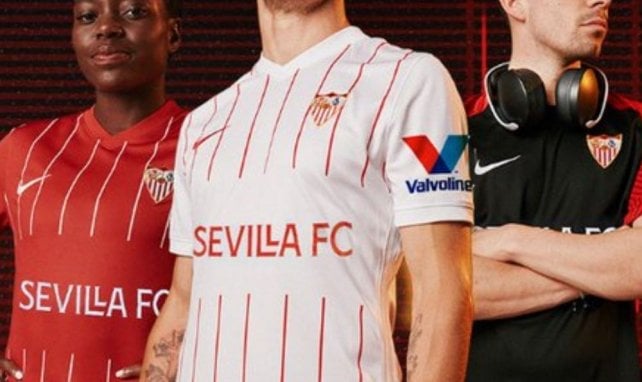 Les nouveaux maillots du FC Séville !