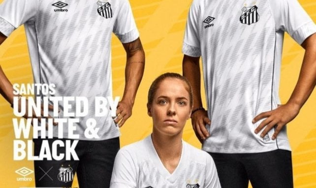 Le nouveau maillot home de Santos