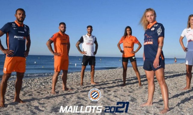 Les nouveaux maillots du Montpellier HSC pour 2020/2021