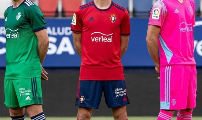 Les maillots d'Osasuna pour la campagne 2021-2022