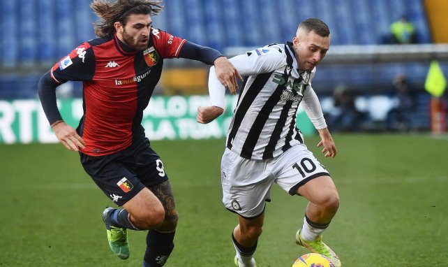 Serie A : l'Udinese résiste au Genoa, Cambiaso exclu
