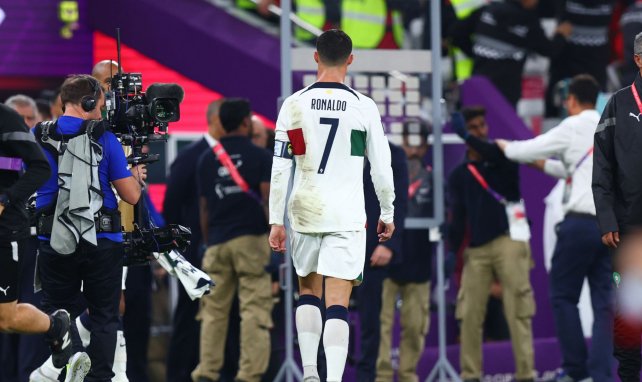 Cristiano Ronaldo quitte le terrain pour son dernier match en Coupe du Monde 