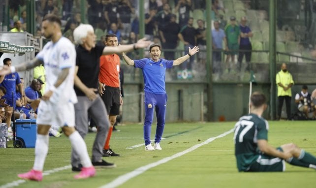 Marcelino sur le banc de l'OM