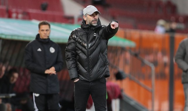 Marco Rose sur le banc du Borussia Mönchengladbach