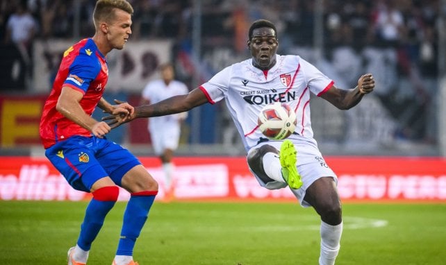 Mario Balotelli sous les couleurs du FC Sion.