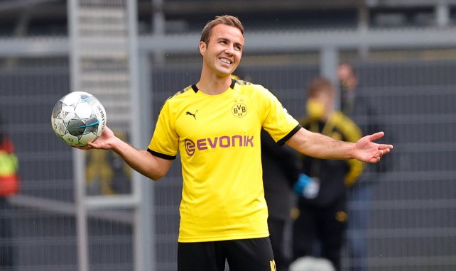Mario Götze sous le maillot de Dortmund 