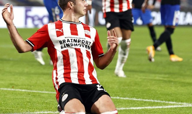 Mario Götze sous le maillot du PSV