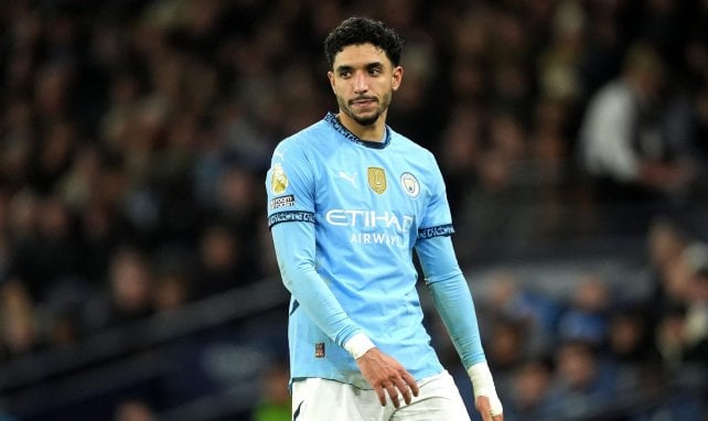 Omar Marmoush avec Manchester City