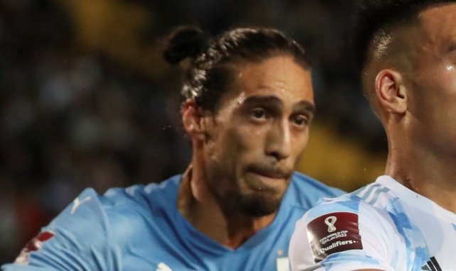 Le défenseur uruguayen Martin Caceres