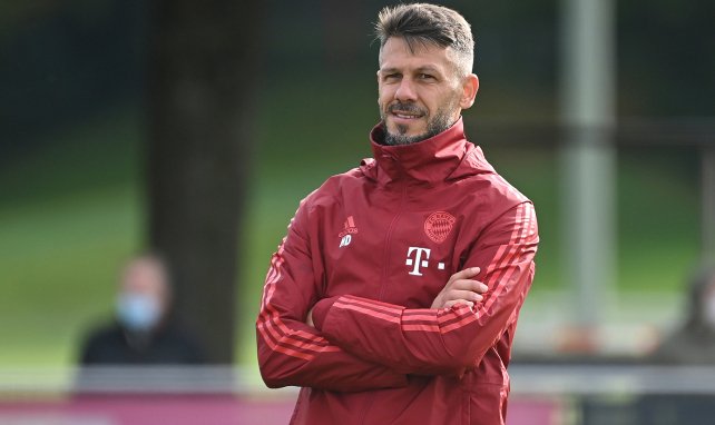 Martín Demichelis avec le survêtement du Bayern Munich 