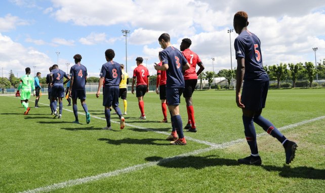 Match des U19 du PSG contre Boulogne sur Mer au Camp des Loges