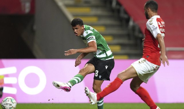 Matheus Nunes marque contre le SC Braga
