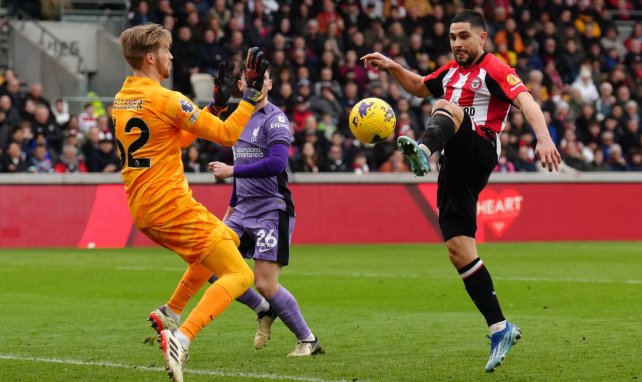 Neal Maupay avec Brentford