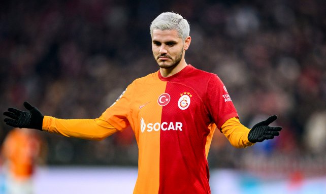Mauro Icardi sous le maillot de Galatasaray