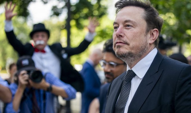 Elon Muska, patron de X.