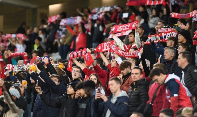 Les supporters lillois