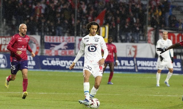 Ayyoub Bouaddi avec le LOSC