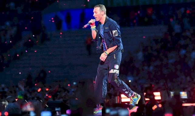 Coldplay en concert au Groupama Stadium