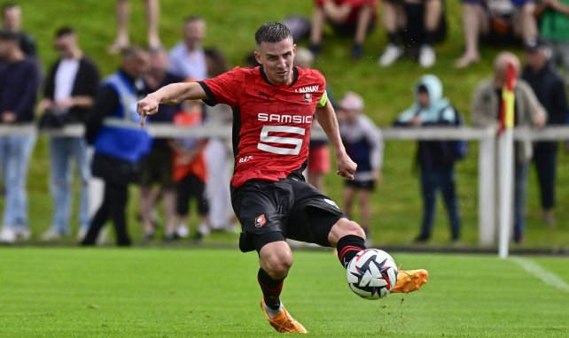 Benjamin Bourigeaud avec Rennes